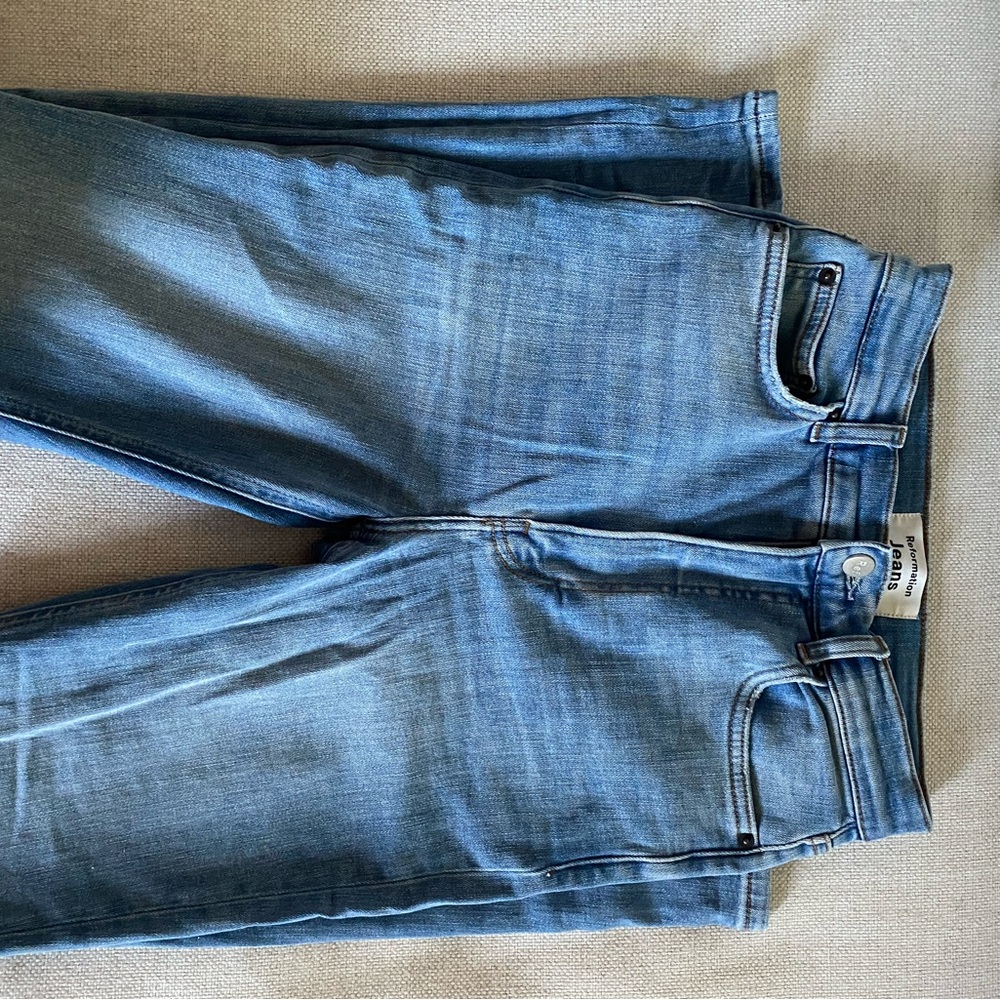 Reformation Classic Blue Women's Jeans
